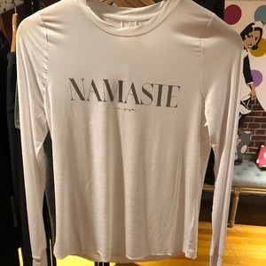 Spiritual Gangster Namaste long Sleeve tee